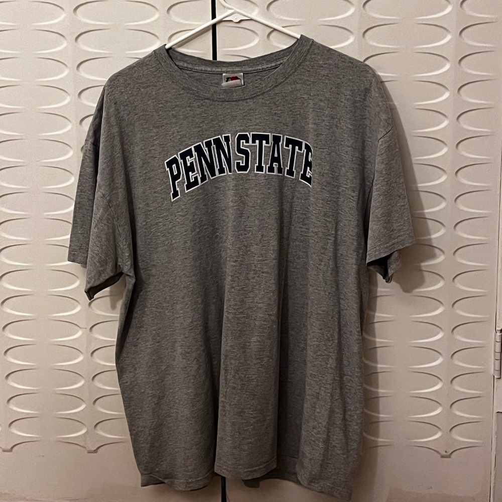 Penn State University Football Gray Navy Blue XL Men’s T Shirt